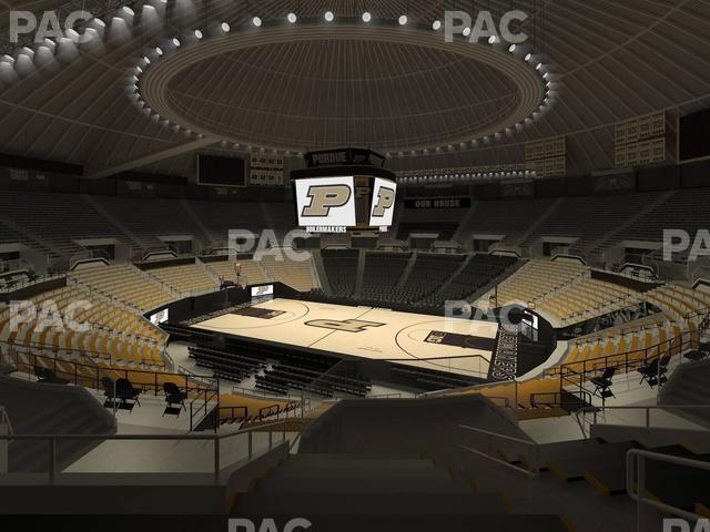 Mackey Arena - Section Upper 118 Seat View
