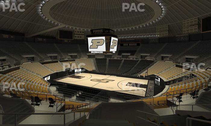 Mackey Arena - Section Upper 118 Seat View
