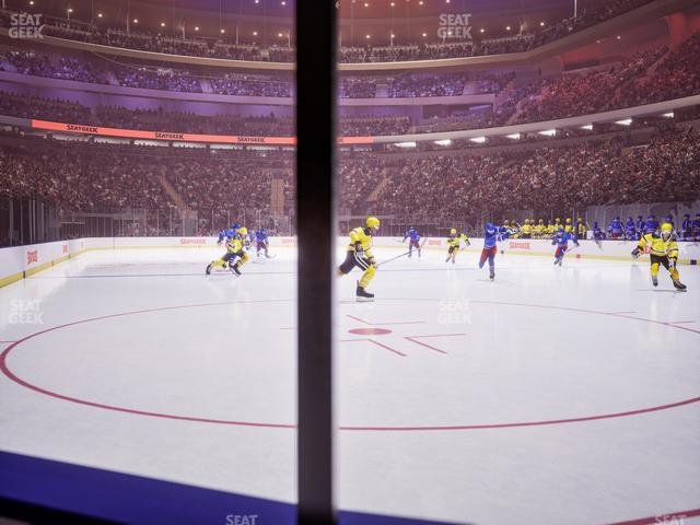 Madison Square Garden - Section 1 D Seat View