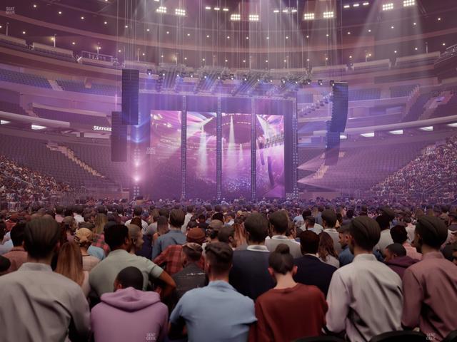 Madison Square Garden - Section 1 Seat View
