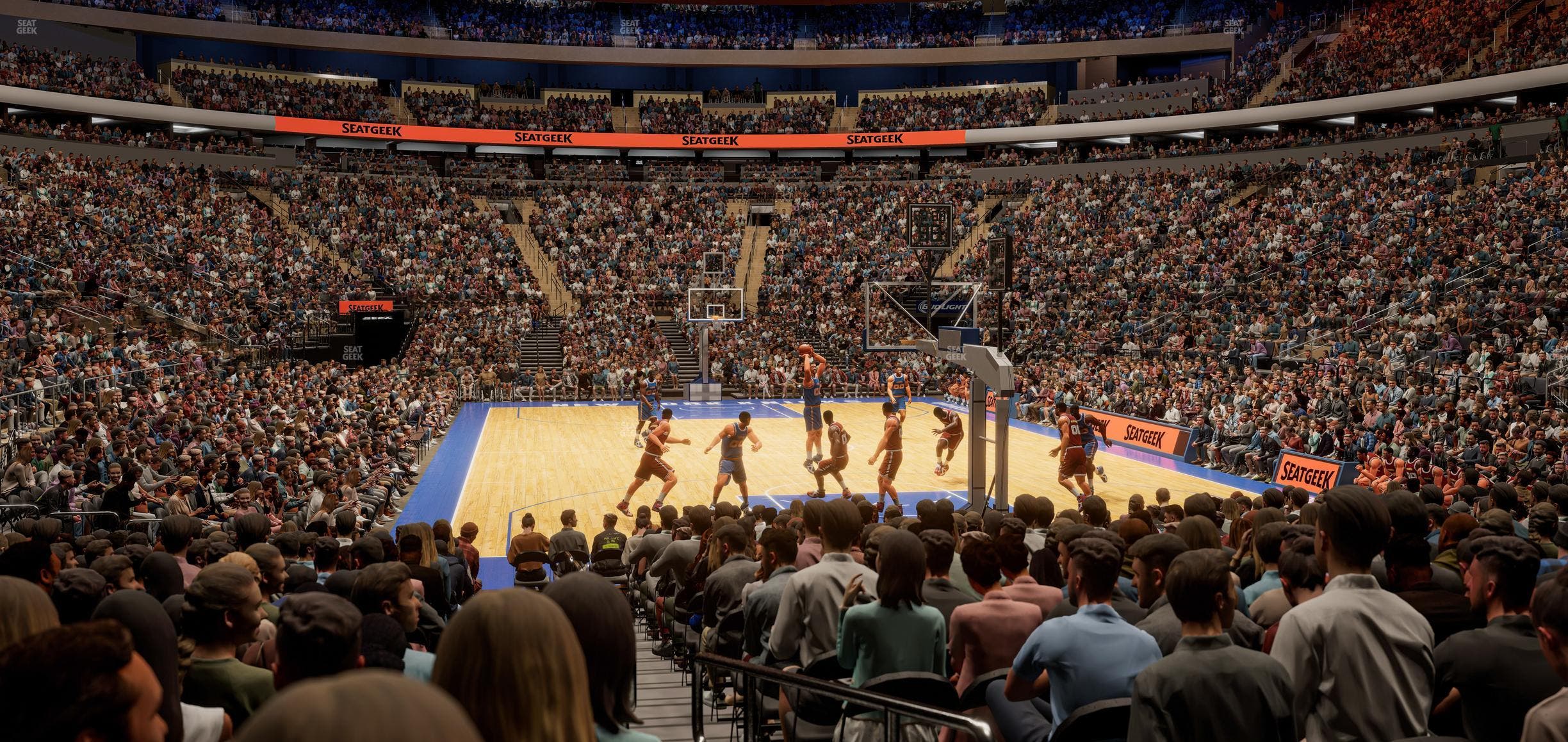 Madison Square Garden - Section 1 Seat View