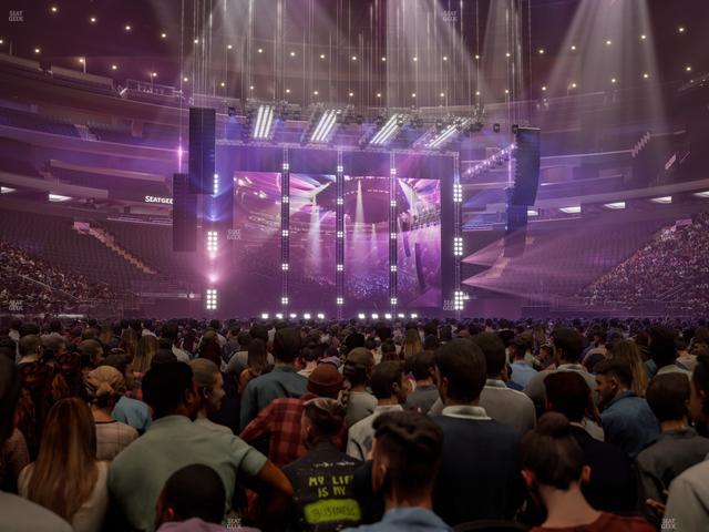 Madison Square Garden - Section 1 Seat View