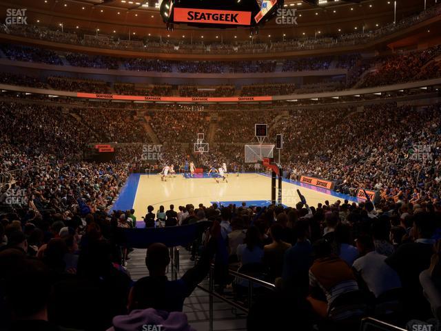 Madison Square Garden - Section 1 Seat View Madison Square Garden - Section 1 Seat View