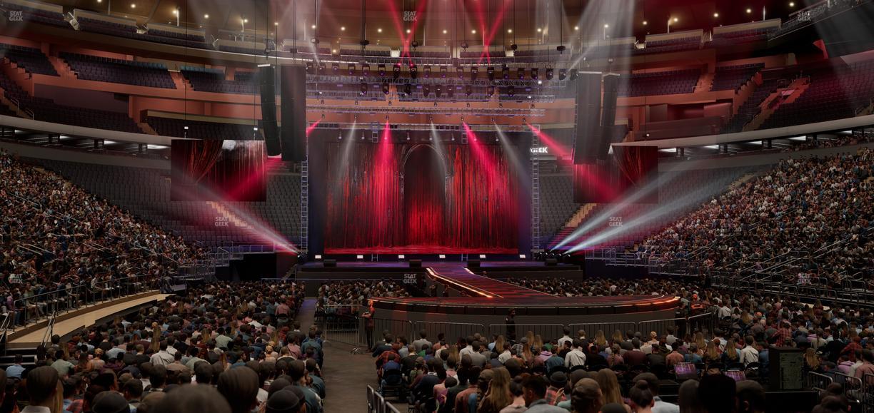 Madison Square Garden - Section 1 Seat View