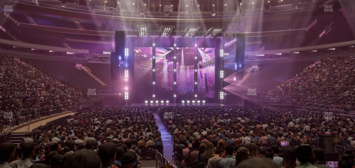 Madison Square Garden - Section 1 Seat View