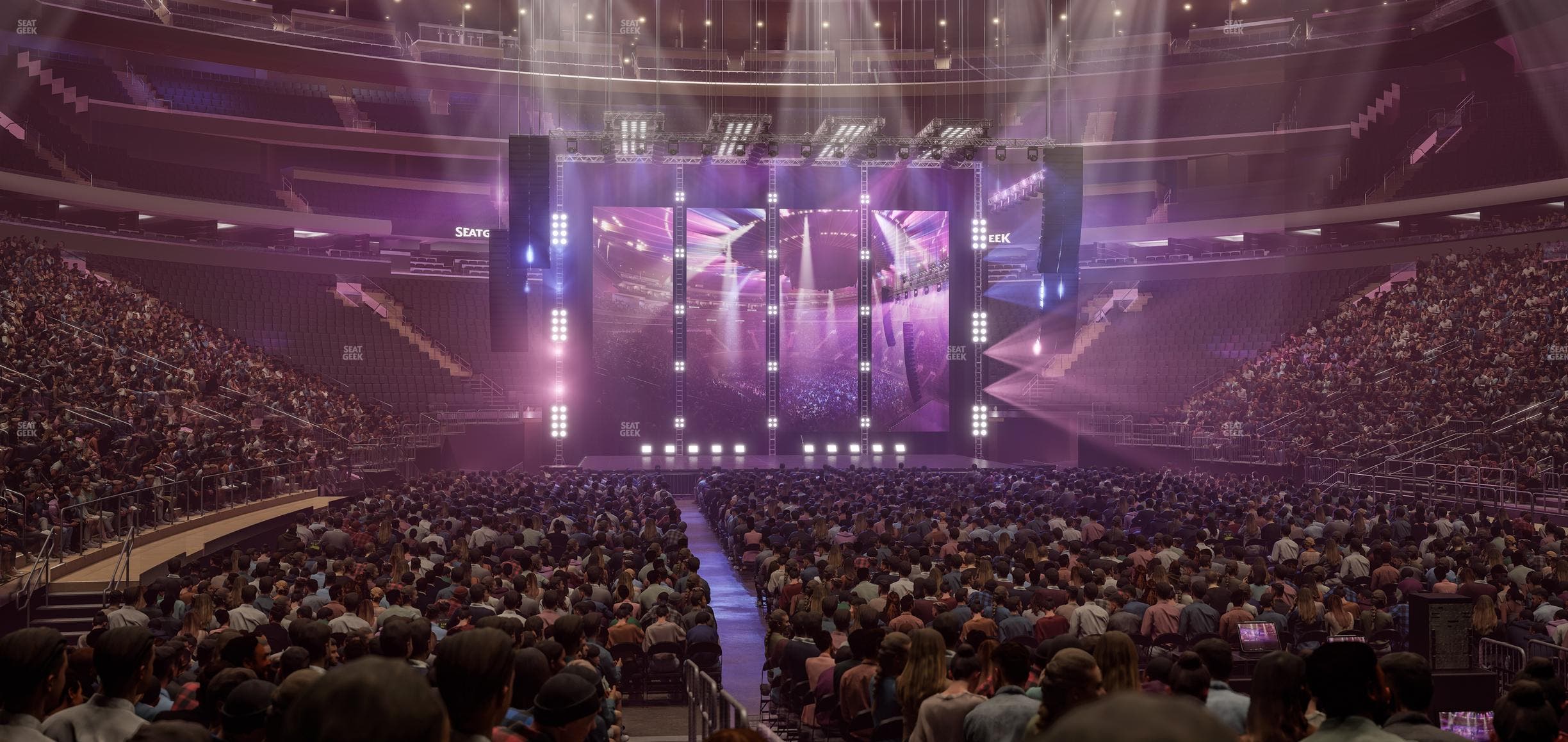 Madison Square Garden - Section 1 Seat View