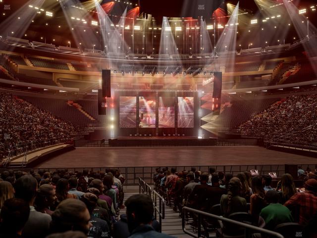 Madison Square Garden - Section 1 Seat View