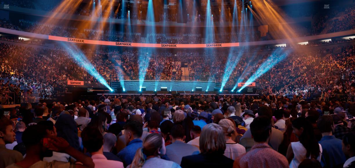 Madison Square Garden - Section 1 Seat View