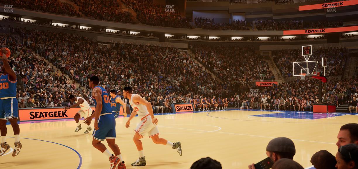 Madison Square Garden - Section 10 D Seat View