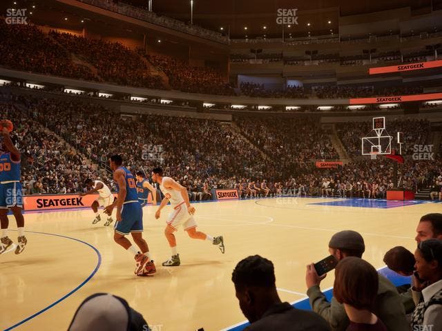 Madison Square Garden - Section 10 D Seat View