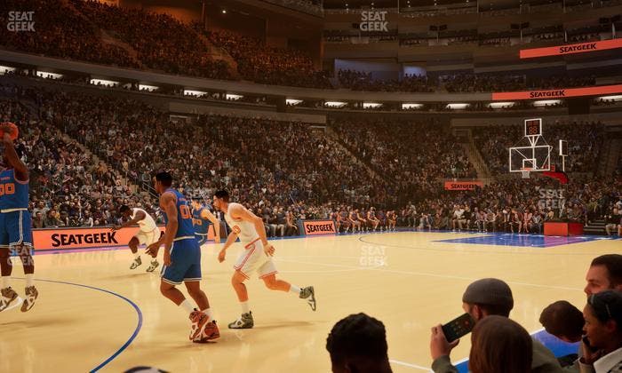 Madison Square Garden - Section 10 D Seat View