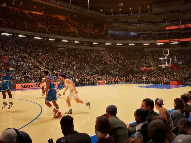 Madison Square Garden - Section 10 D Seat View