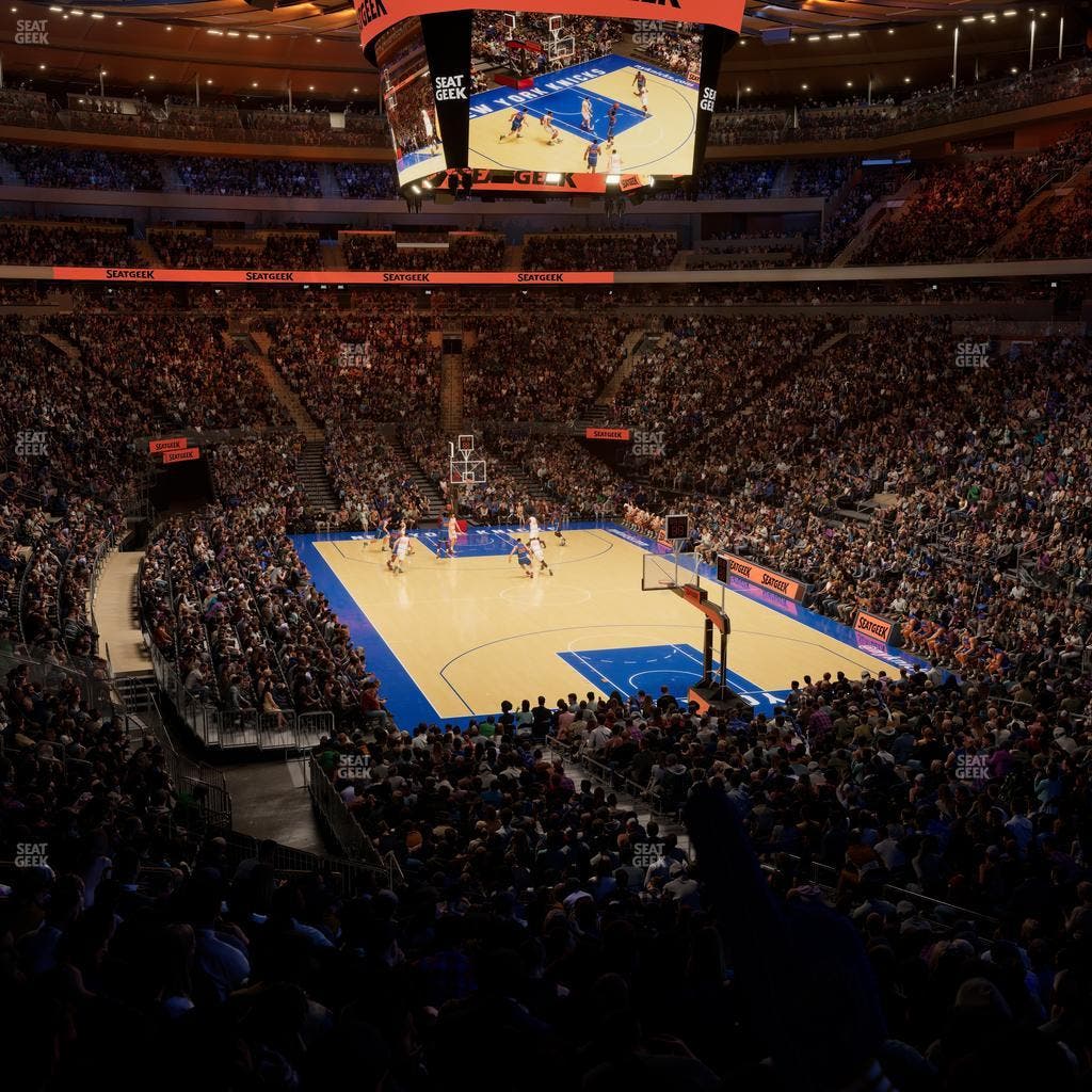 Madison Square Garden - Section 101 Wc Seat View