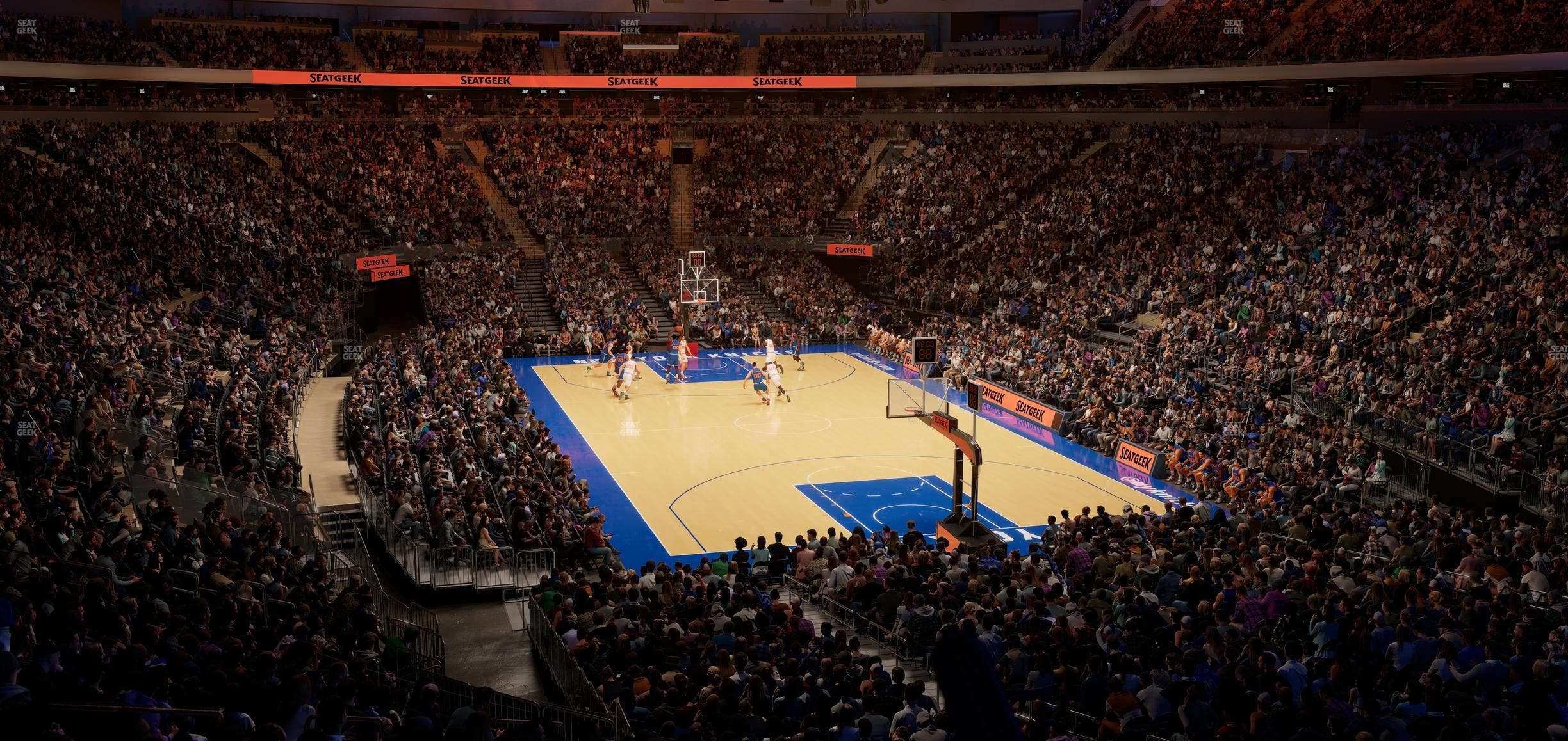 Madison Square Garden - Section 101 Wc Seat View