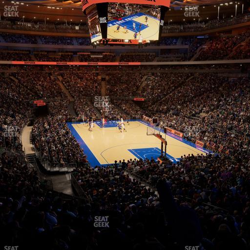 Madison Square Garden - Section 101 Wc Seat View