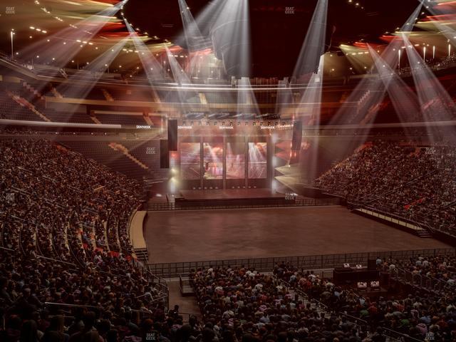 Madison Square Garden - Section 101 Wc Seat View