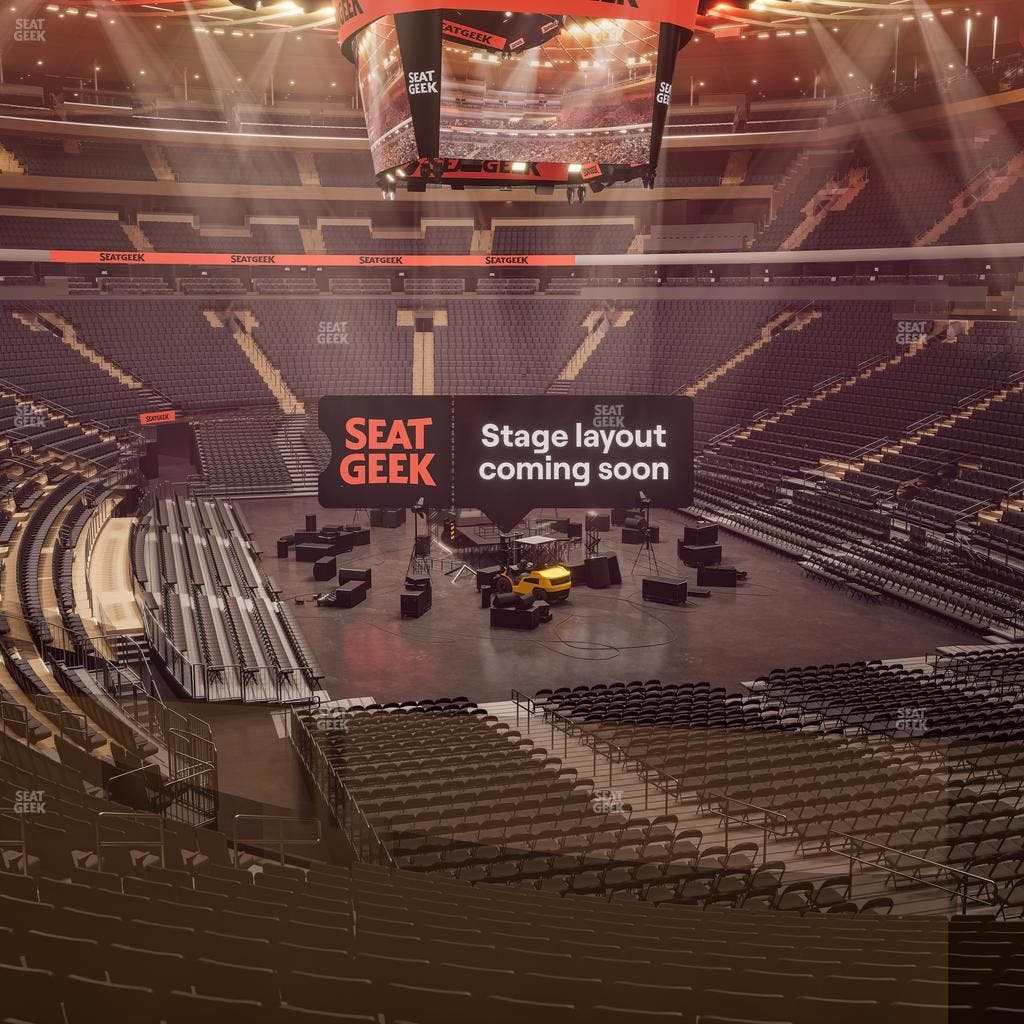 Madison Square Garden - Section 101 Wc Seat View