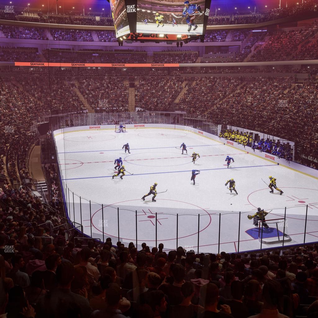 Madison Square Garden - Section 101 Wc Seat View