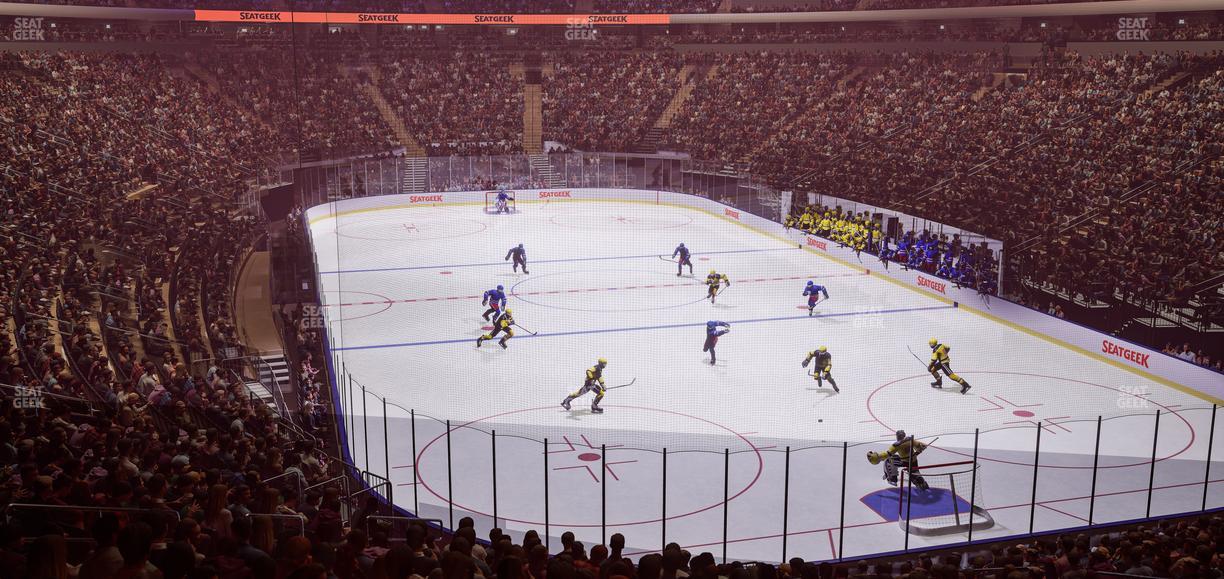 Madison Square Garden - Section 101 Wc Seat View