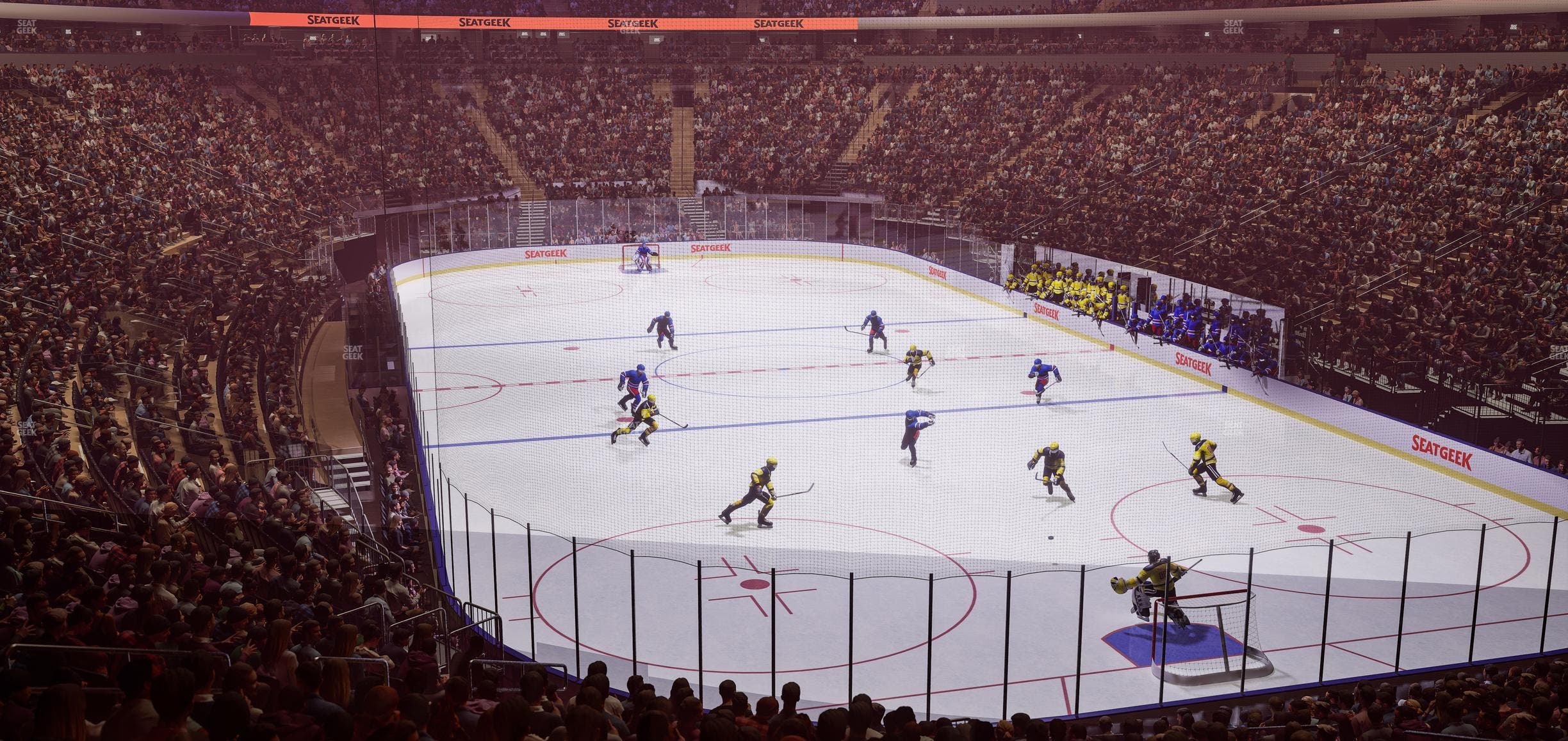 Madison Square Garden - Section 101 Wc Seat View