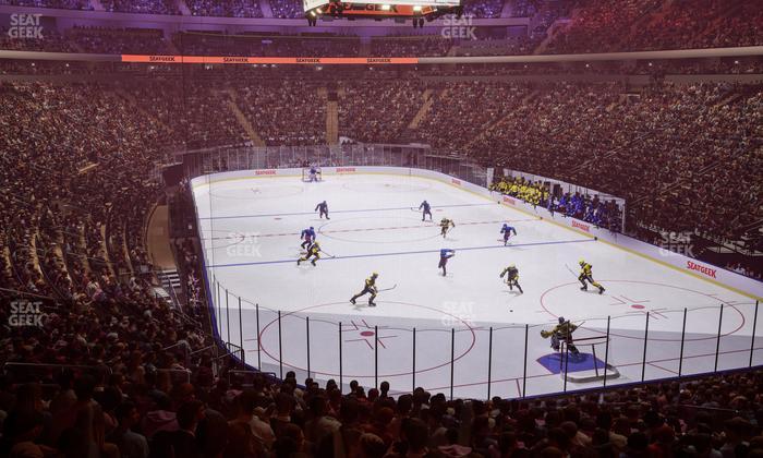 Madison Square Garden - Section 101 Wc Seat View