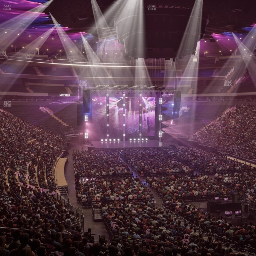 Madison Square Garden - Section 101 Wc Seat View