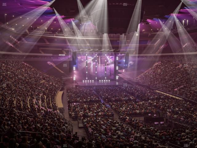 Madison Square Garden - Section 101 Wc Seat View