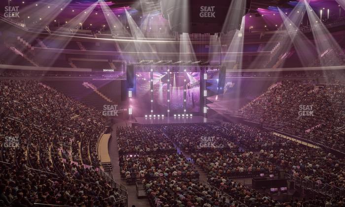 Madison Square Garden - Section 101 Wc Seat View