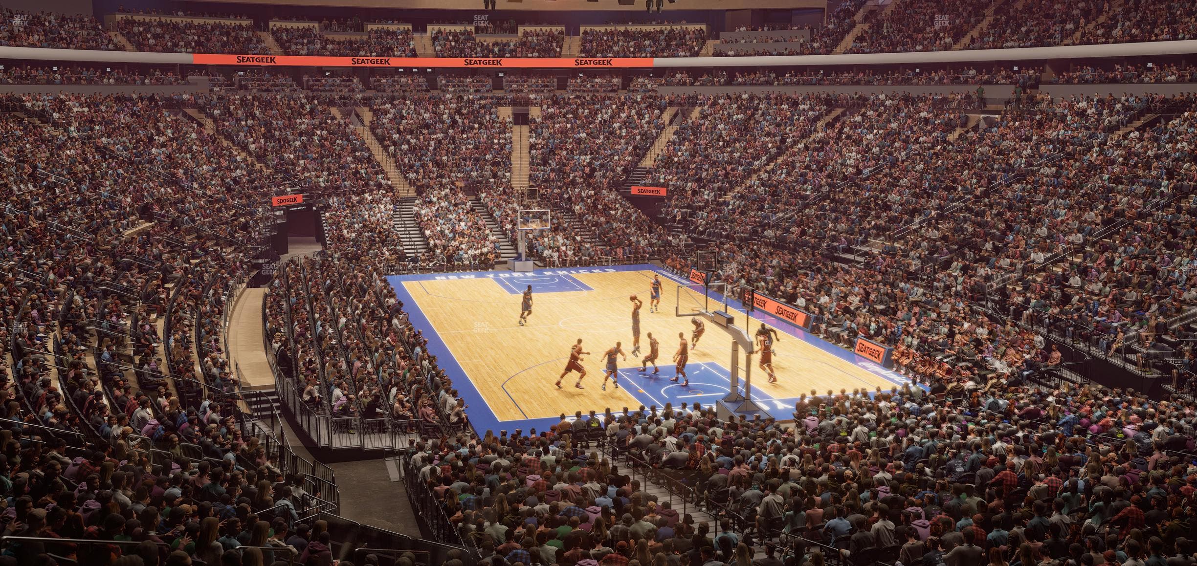 Madison Square Garden - Section 101 Wc Seat View