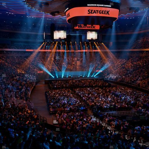 Madison Square Garden - Section 101 Wc Seat View