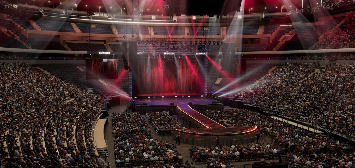 Madison Square Garden - Section 101 Wc Seat View