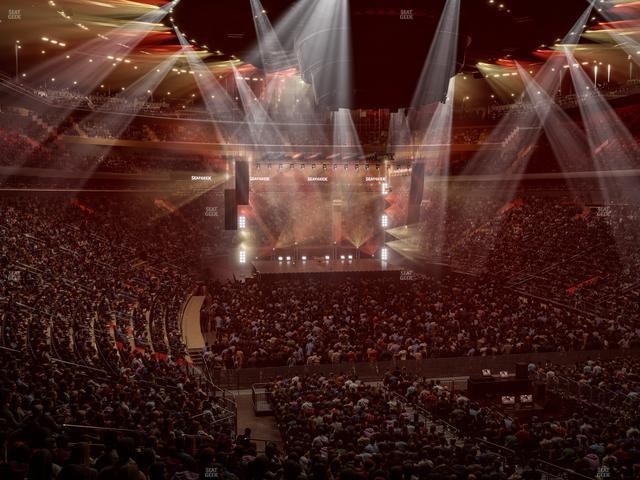 Madison Square Garden - Section 101 Wc Seat View