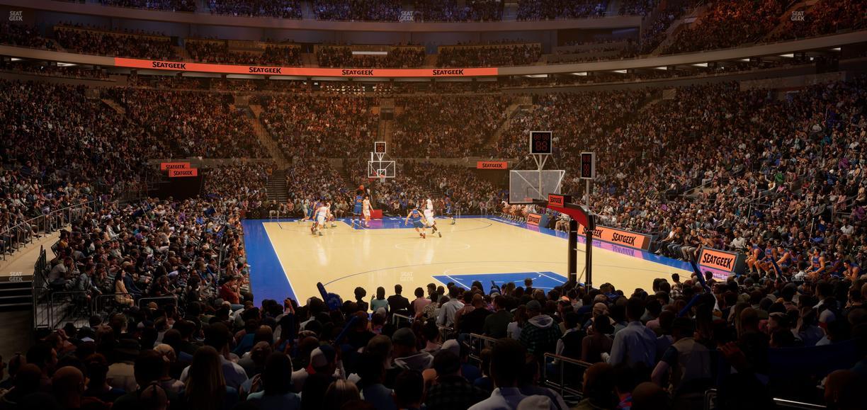 Madison Square Garden - Section 101 Seat View