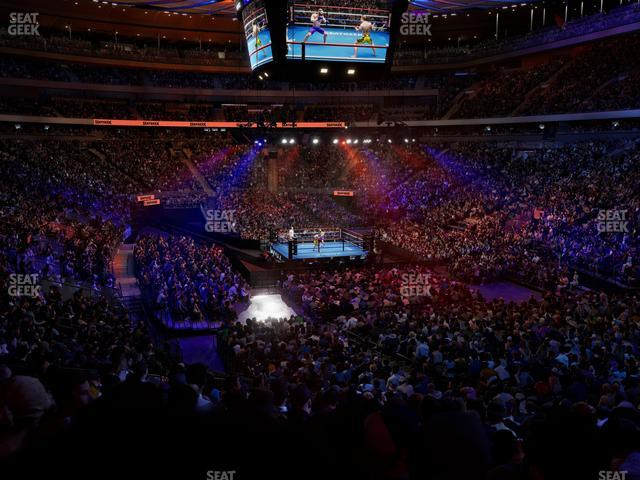 Madison Square Garden - Section 101 Seat View Madison Square Garden - Section 101 Seat View