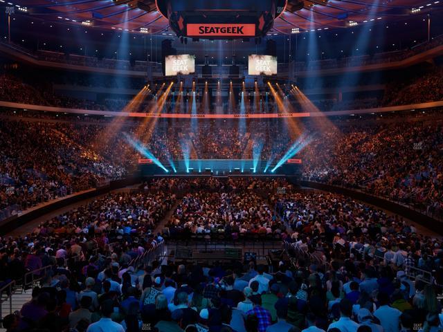 Madison Square Garden - Section 102 Seat View