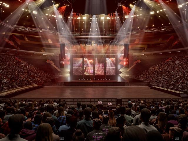 Madison Square Garden - Section 102 Seat View