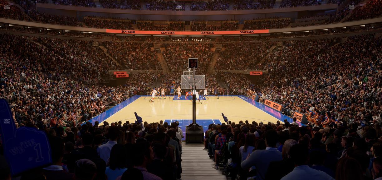 Madison Square Garden - Section 102 Seat View