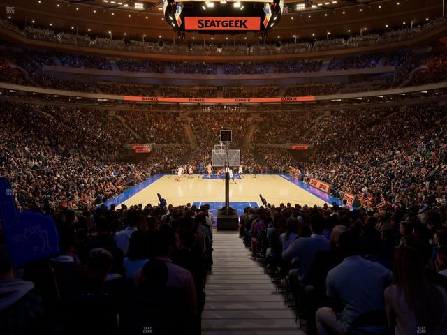 Madison Square Garden - Section 102 Seat View