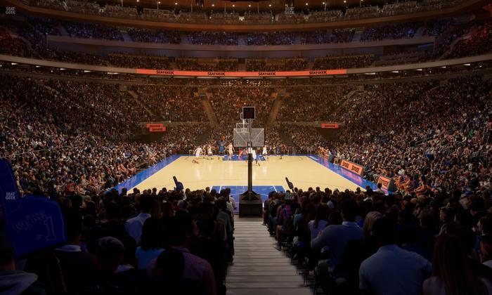 Madison Square Garden - Section 102 Seat View