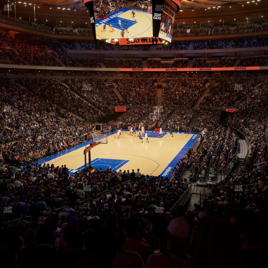 Madison Square Garden - Section 103 Wc Seat View