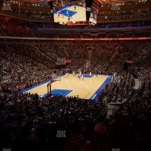 Madison Square Garden - Section 103 Wc Seat View