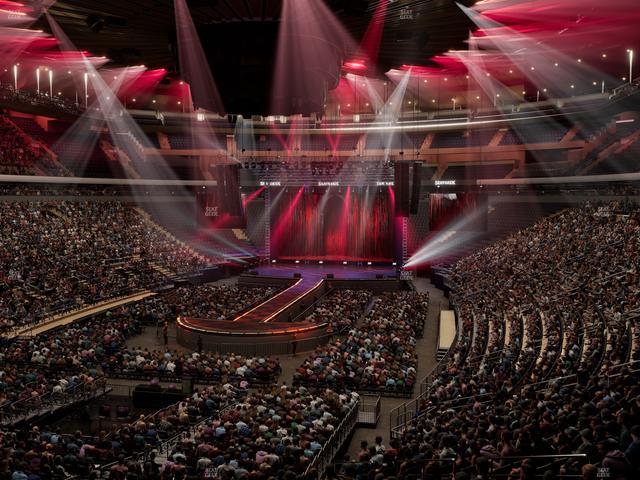 Madison Square Garden - Section 103 Wc Seat View