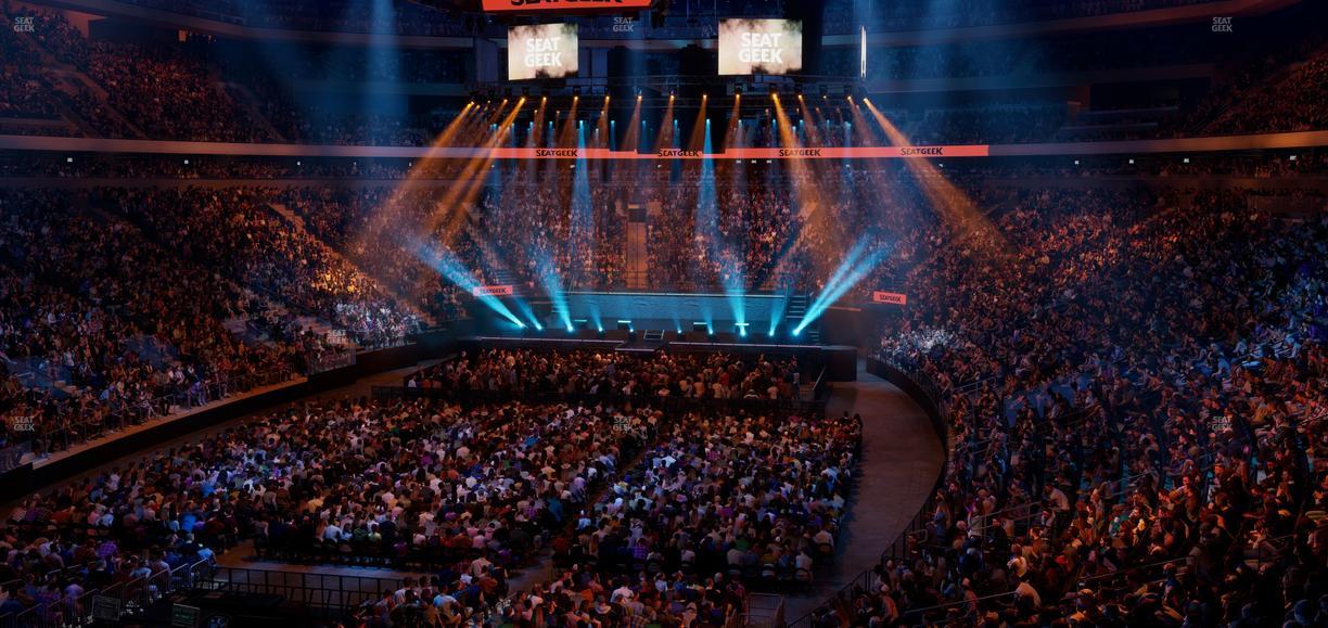 Madison Square Garden - Section 103 Wc Seat View