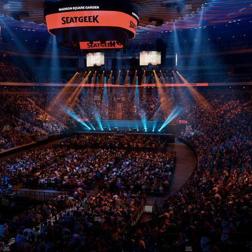 Madison Square Garden - Section 103 Wc Seat View