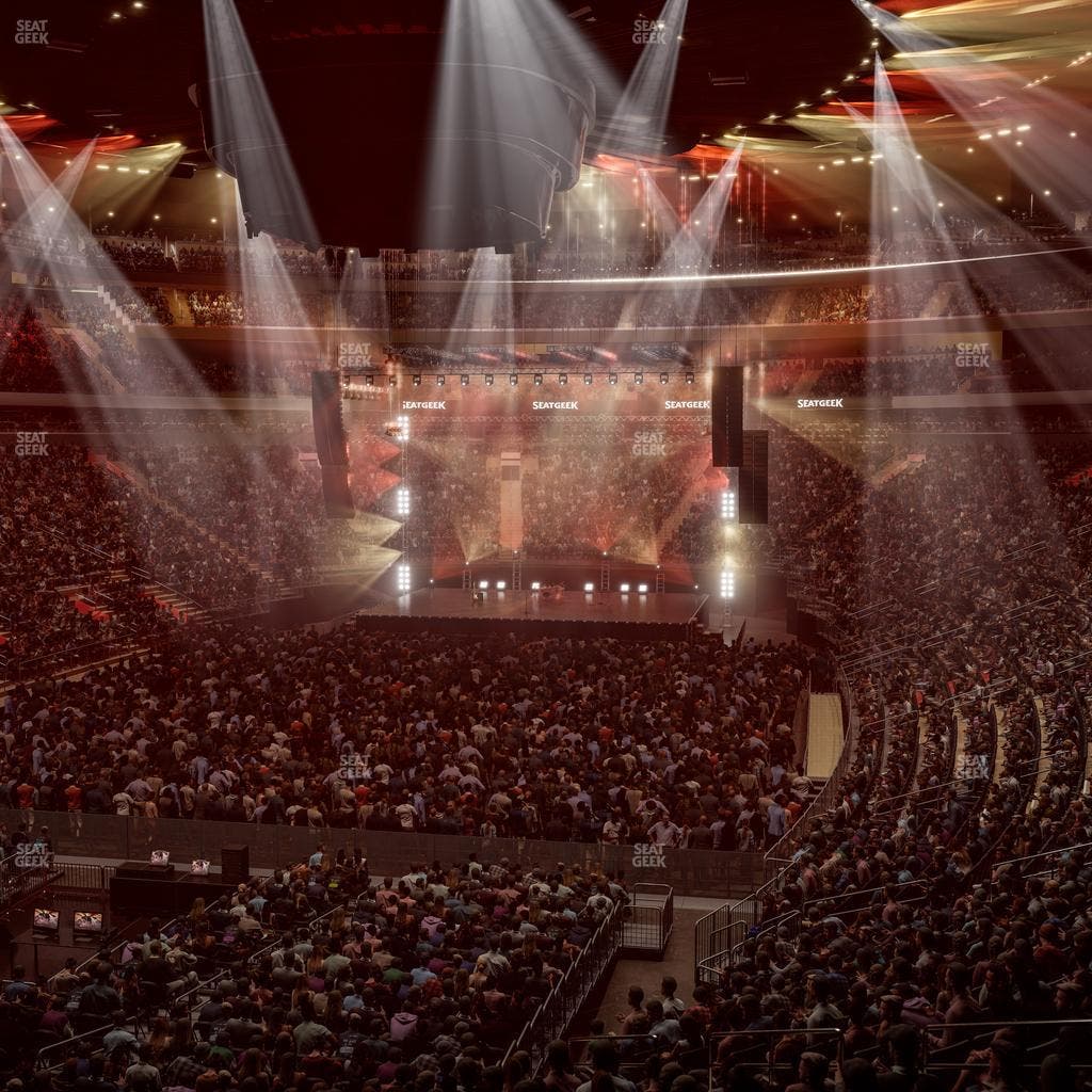 Madison Square Garden - Section 103 Wc Seat View