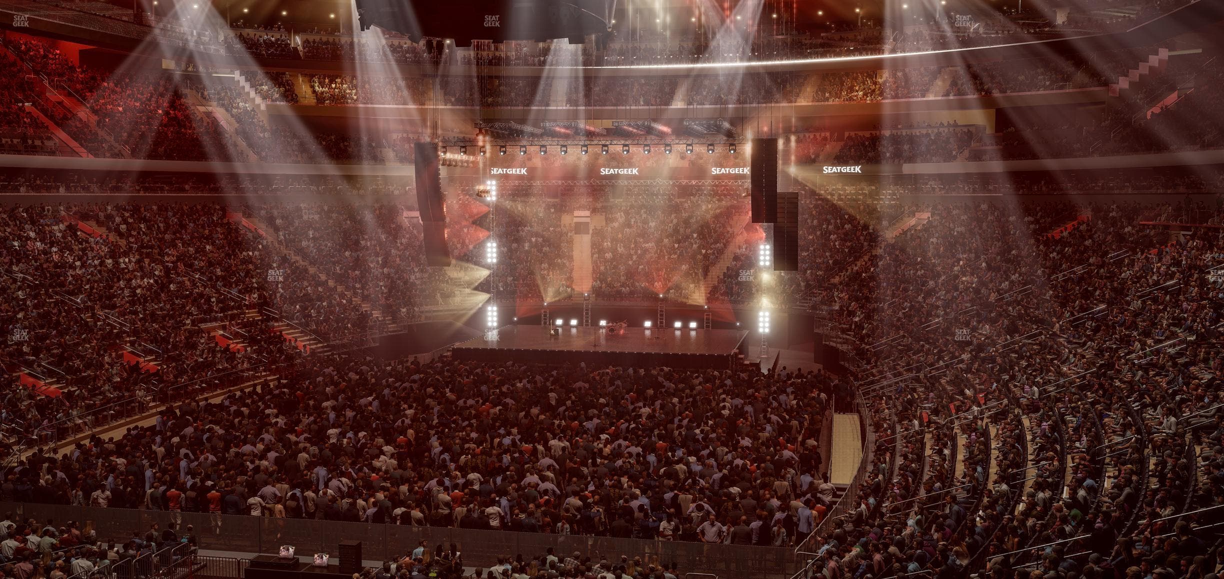 Madison Square Garden - Section 103 Wc Seat View