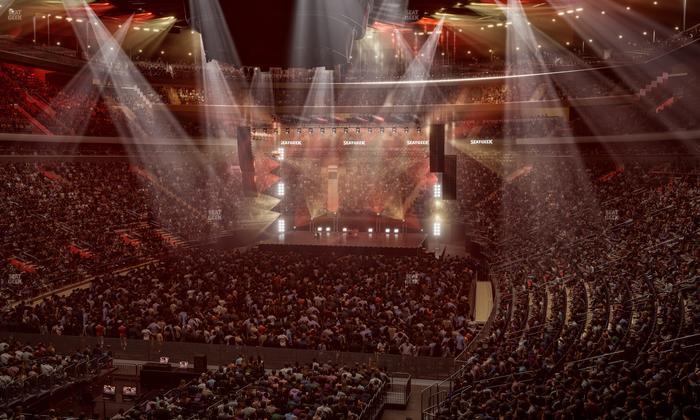 Madison Square Garden - Section 103 Wc Seat View