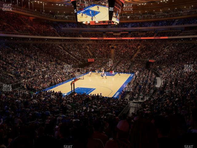 Madison Square Garden - Section 103 Seat View Madison Square Garden - Section 103 Seat View
