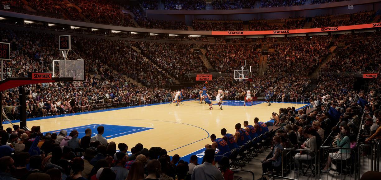 Madison Square Garden - Section 104 Seat View