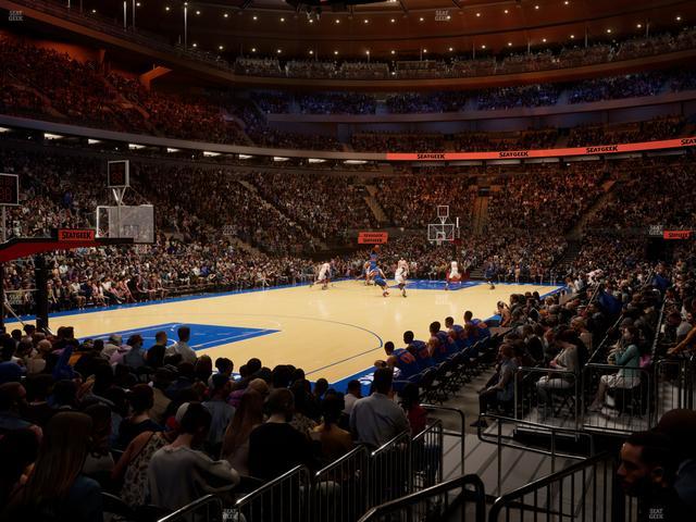 Madison Square Garden - Section 104 Seat View